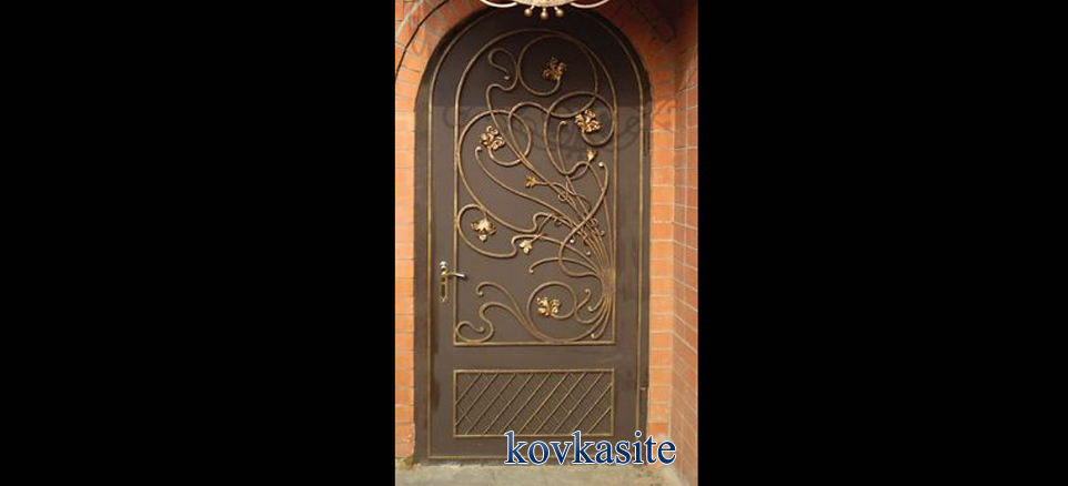 кованые металлические двери в москве 25